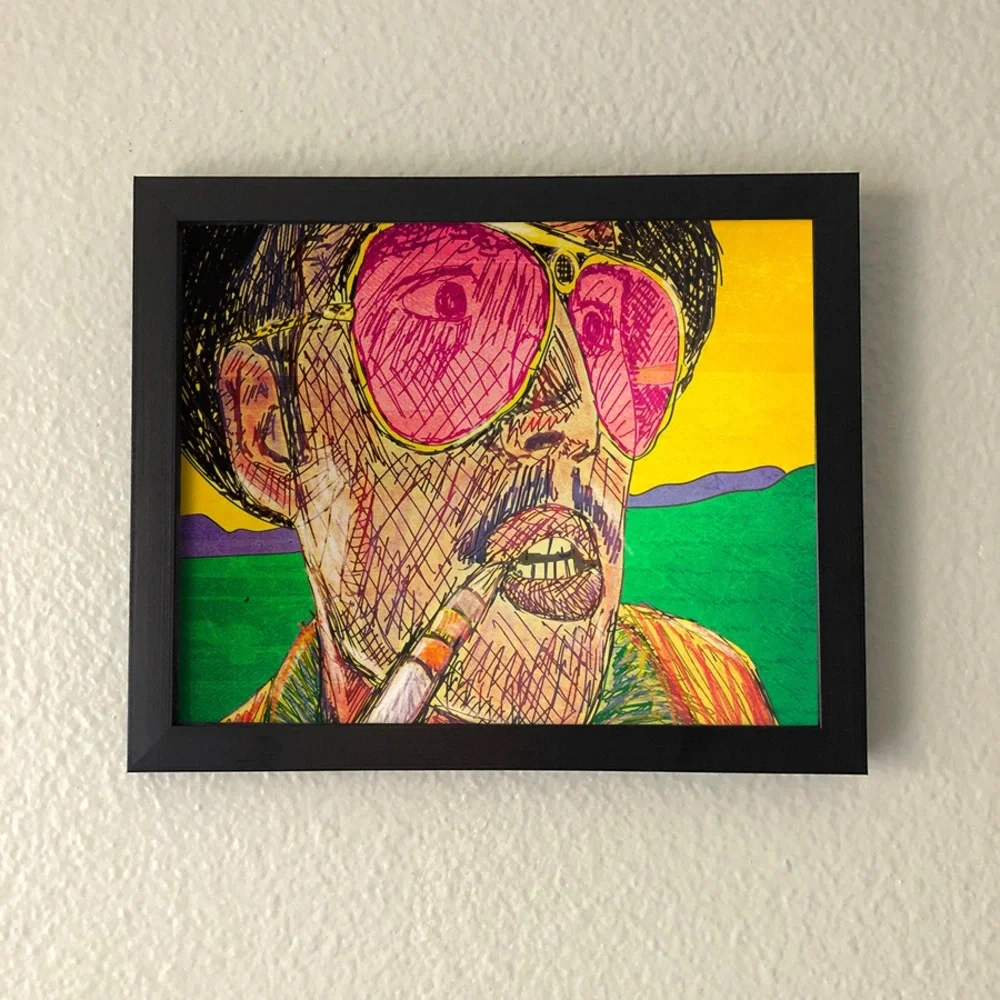 Fear and Loathing in Las Vegas Wall Art